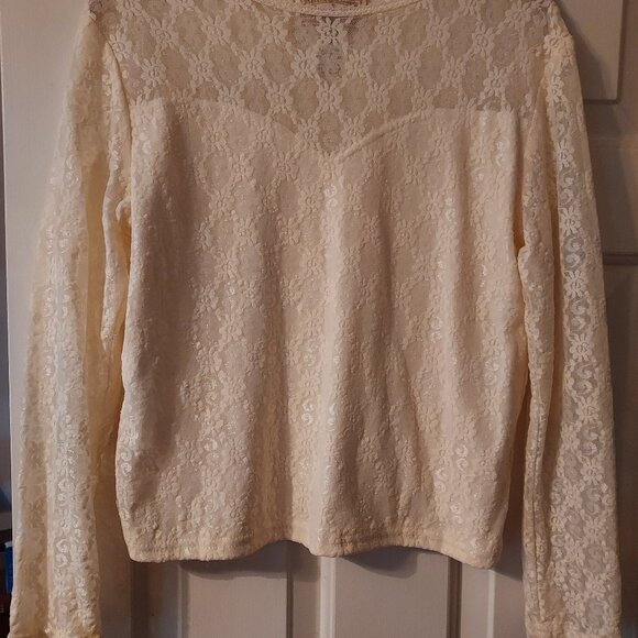 Lace PulloverTop - Picture 1 of 2